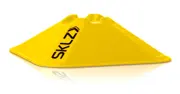 Sæt med tyve gule SKLZ agilitykegler på fem centimeter