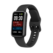 Sort Sportsbuddy Vision V1 pulsur med aktivitetsdisplay